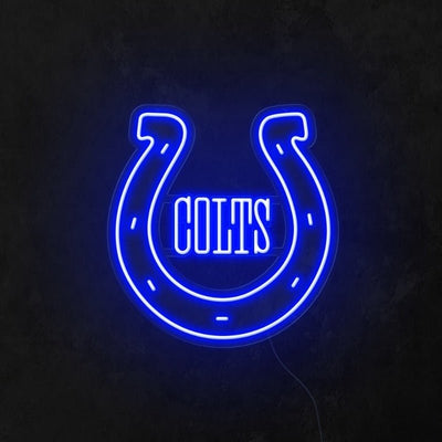 COLTS Neon Sign - White
