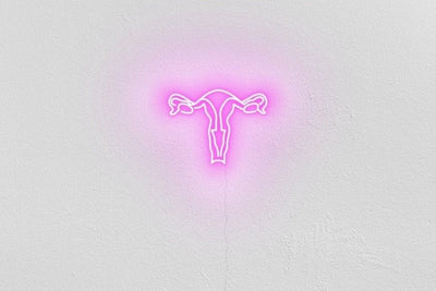 Womb Neon Sign - White