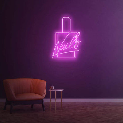 Decoration concepts that were influenced by neon lights