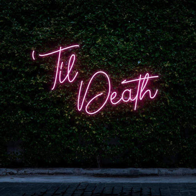The Details of Your Wedding Neon Sign