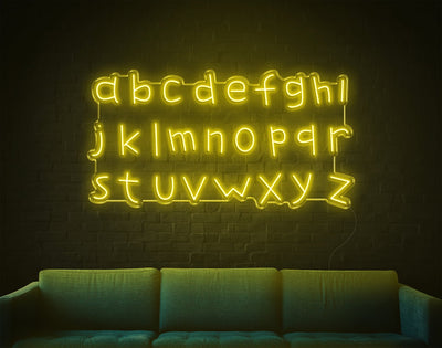 A-Z LED Neon Sign-LED Neon Signs