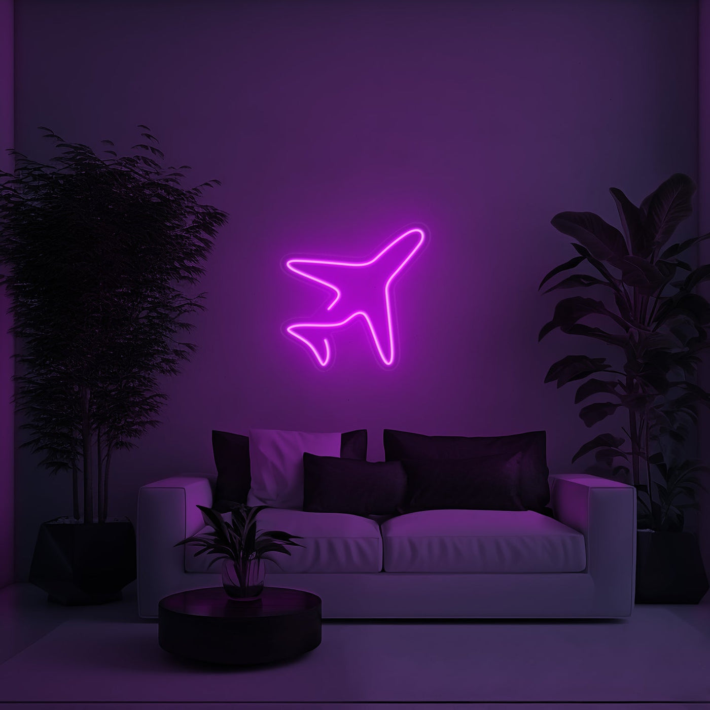 Airplane Aesthetic LED Neon Sign