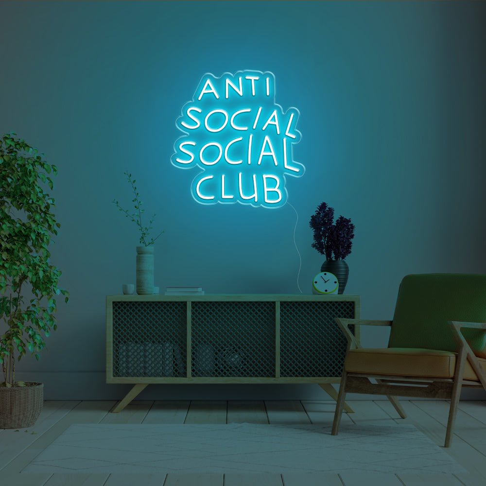 Neon anti social social club sale