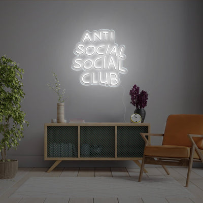 Anti Social Social Club LED Neon Sign