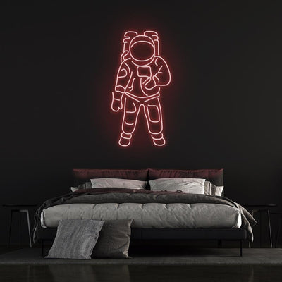 ASTRONAUT NEON SIGN - Pink30 inches