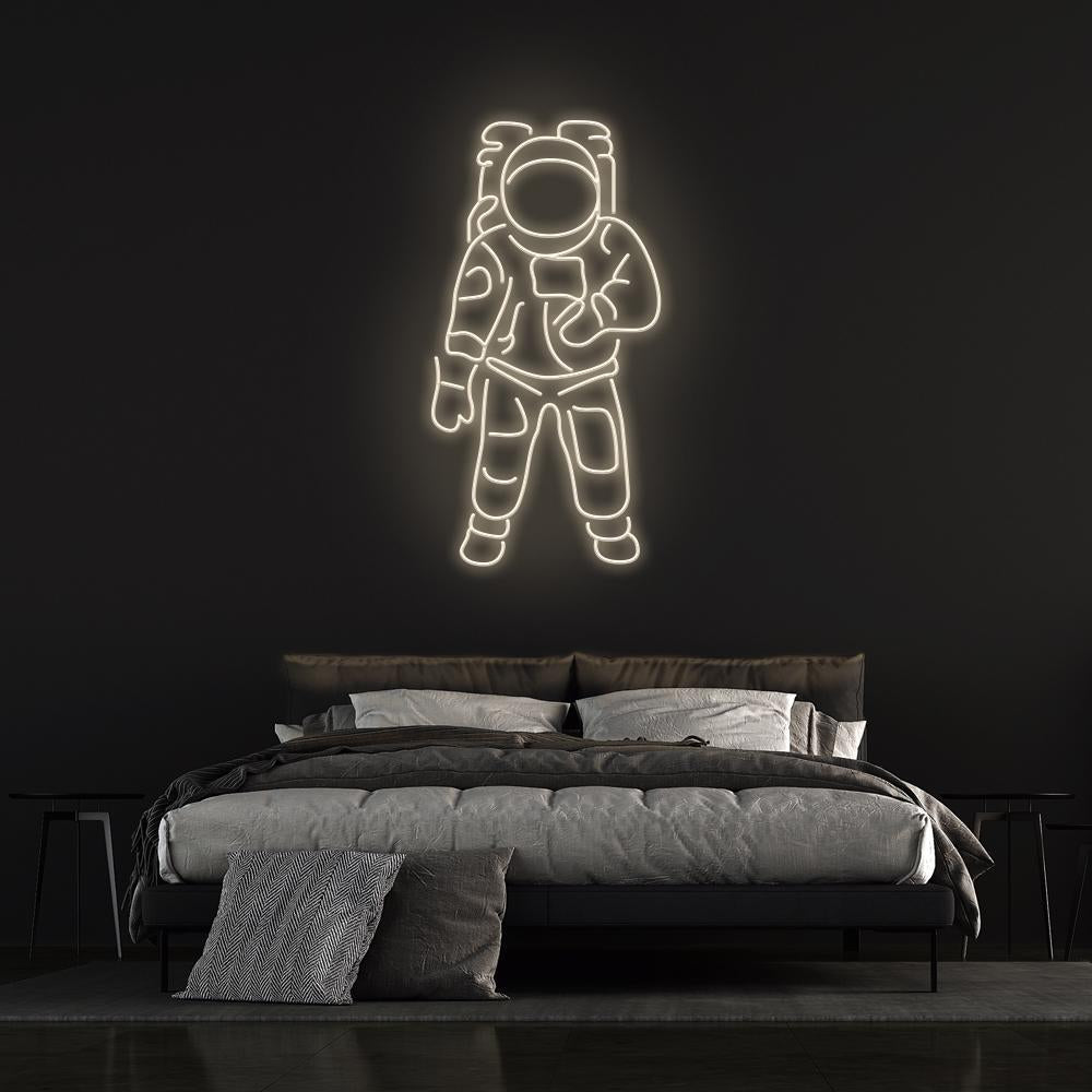ASTRONAUT NEON SIGN - Warm White30 inches