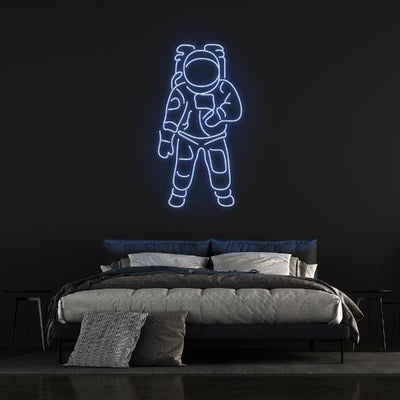 ASTRONAUT NEON SIGN - Blue30 inches