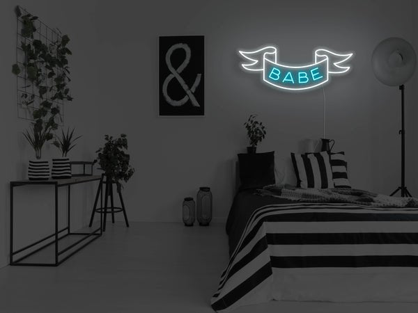 Babe LED Neon Sign - Blue - Item-399-3 - LED Neon Signs