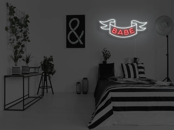 Babe LED Neon Sign - Red - Item-399-4 - LED Neon Signs