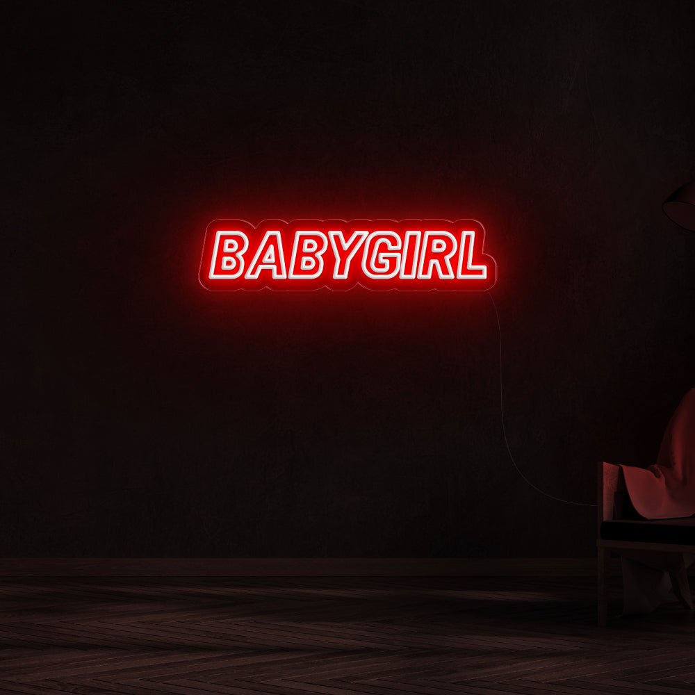 Babygirl LED Neon Sign