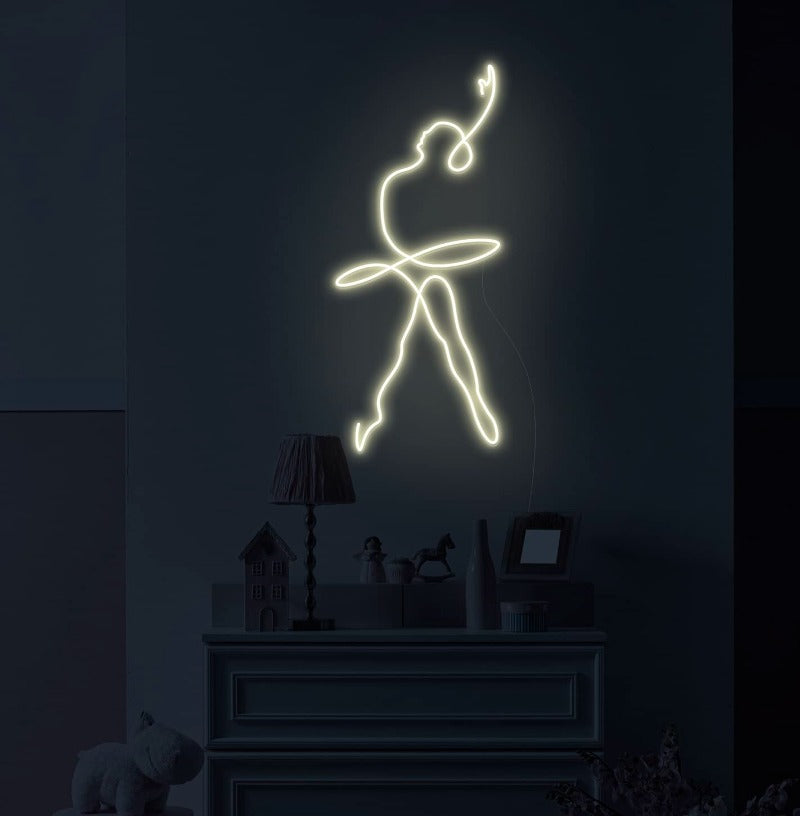 ballet dancer neon sign 02