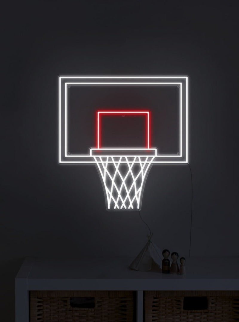 Basketball Hoop Neon Sign 02