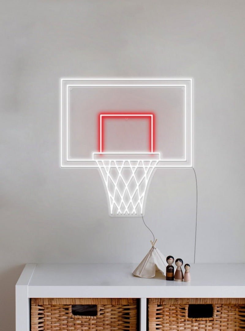 Basketball Hoop Neon Sign 01