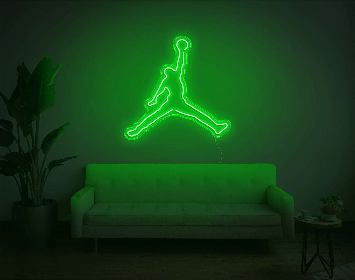 Basketball Jump LED Neon Sign