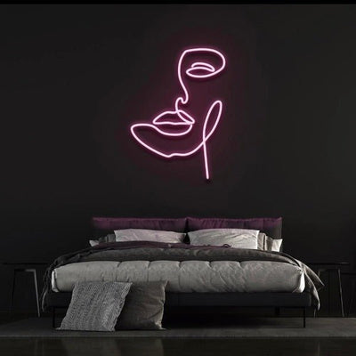 Beauty Neon Sign - Pink20 inches