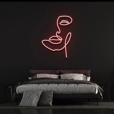 Beauty Neon Sign - Red20 inches