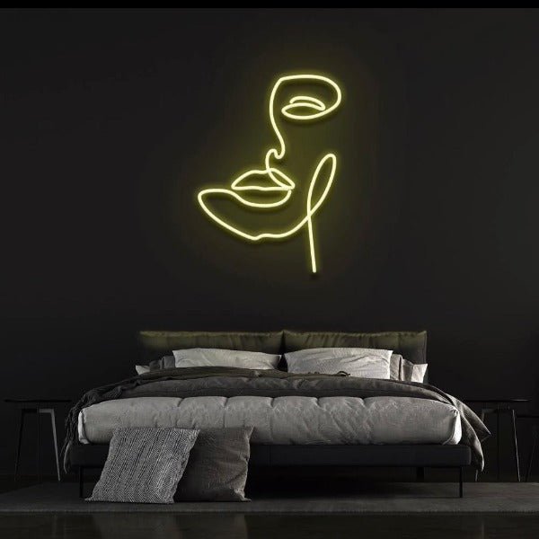 Beauty Neon Sign - Yellow20 inches