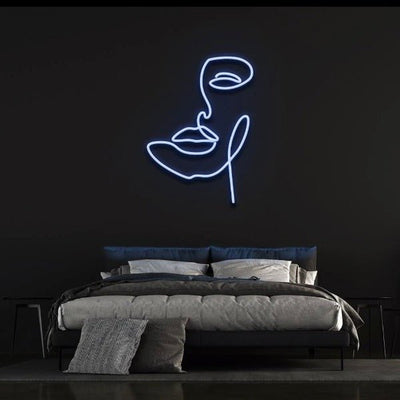 Beauty Neon Sign - Blue20 inches