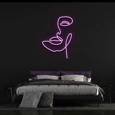 Beauty Neon Sign - Purple20 inches