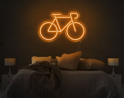 Bicycle LED Neon Sign - 15inch x 24inchOrange