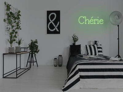 Chérie LED Neon Sign - Green