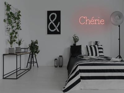 Chérie LED Neon Sign - Red