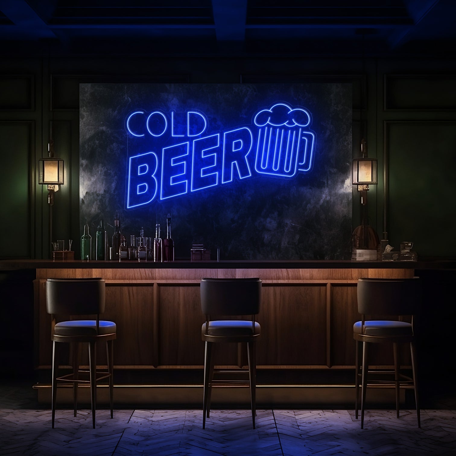Cold Beer Bar LED Neon Sign – BeNeonUnicorn