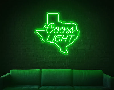 Coors Light LED Neon Sign
