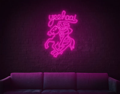 Cowboy LED Neon Sign