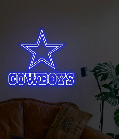 Dallas Cowboys Neon Sign 01