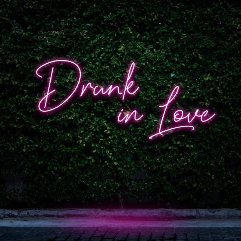 Drunk in Love NEON SIGN - Pink30 inches