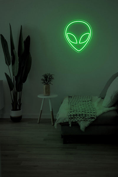 ET LED neon sign - 20inch x 23inchGreen