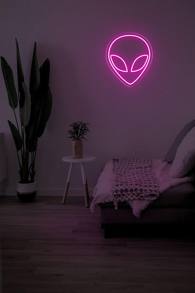 ET LED neon sign - 20inch x 23inchHot Pink