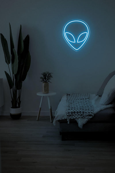ET LED neon sign - 20inch x 23inchIce Blue