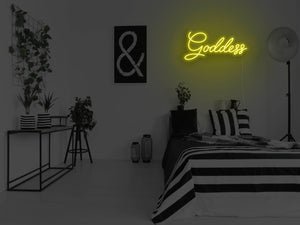 Goddess LED Neon Sign - Pink