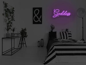 Goddess LED Neon Sign - Pink