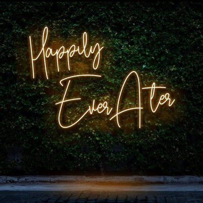 Happily Ever After NEON SIGN - Pink30 inches