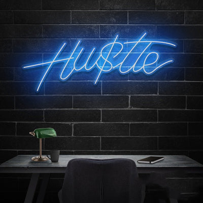 Hustle Neon Sign - Pink20 inches