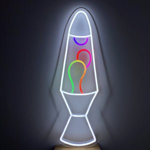Lava Lamp color changing animated LED Neon Sign -