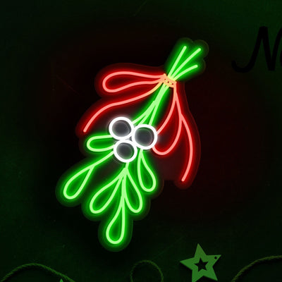 Mistletoe LED Neon Sign -