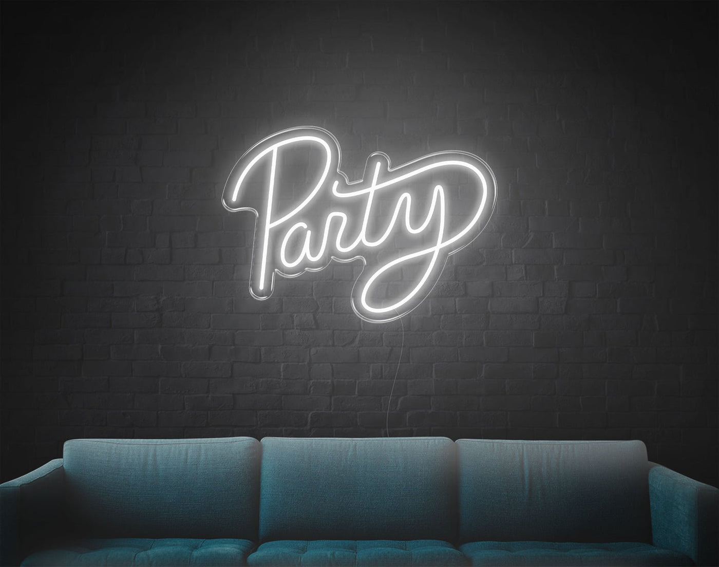 Party LED Neon Sign - 17inch x 24inchHot Pink