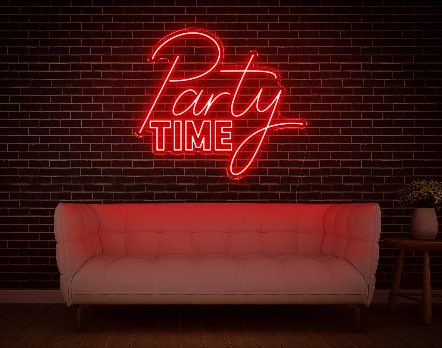 Party Time Led Party Time LED Neon Sign – BeNeonUnicorn