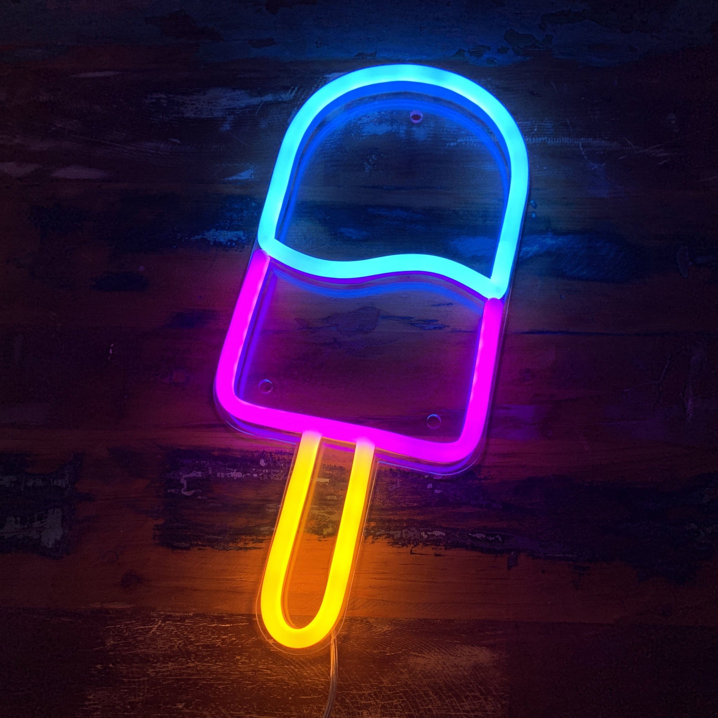 Popsicle LED Neon Sign -