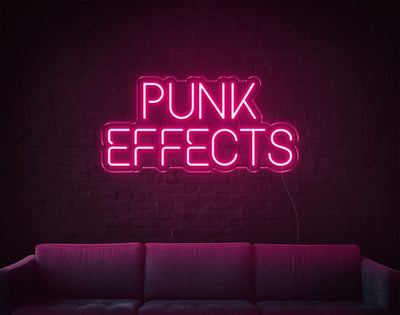 Punk Effects LED Neon Sign - 10inch x 20inchLight Pink