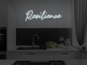Resilience LED Neon Sign - Pink