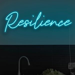 Resiliency Sign Resilience LED Neon Sign – BeNeonUnicorn