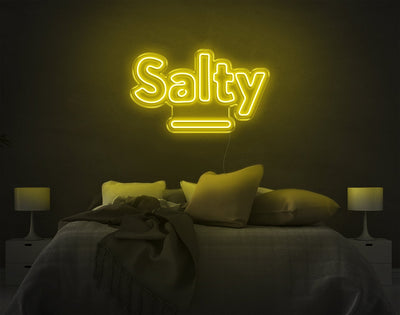 Salty LED Neon Sign - 15inch x 25inchHot Pink