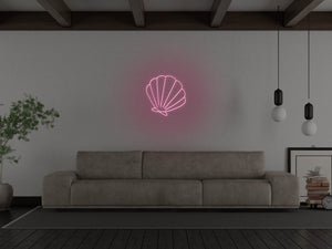 Seashell LED Neon Sign - Pink