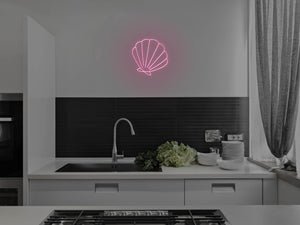 Seashell LED Neon Sign - Pink