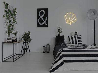 Seashell LED Neon Sign - Warm White